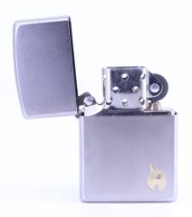 Zippo Flame Satin Chrome Dizayn Çakmak
