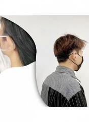 Maske Uzatıcı, Silikon Genişletme Kancası Kemer Kulak Kayışı Kanca Maske Kancası, Ayarlanabilir Kaymaz Maske Tutucu, Uzun Süreli Kulakların Basıncı ve Ağrıyı Gidermek İçin - Siyah (10 ADET)