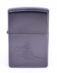 Zippo Ebony Tuğra Dizayn Çakmak