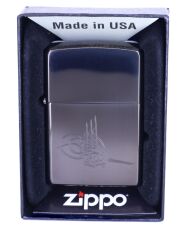 Zippo Ebony Tuğra Dizayn Çakmak