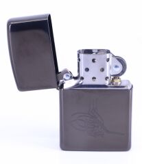 Zippo Ebony Tuğra Dizayn Çakmak