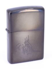 Zippo Ebony Tuğra Dizayn Çakmak