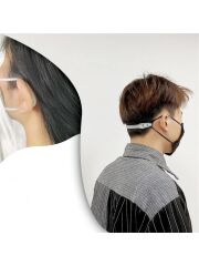 Maske Uzatıcı, Silikon Genişletme Kancası Kemer Kulak Kayışı Kanca Maske Kancası, Ayarlanabilir Kaymaz Maske Tutucu, Uzun Süreli Kulakların Basıncı ve Ağrıyı Gidermek İçin - Beyaz (10 ADET)