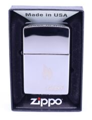 Zippo Flame High Polish Chrome Dizayn Çakmak