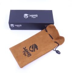 Şahin Sarı Yıldız Prince 9mm Filtreli Ebonit Saplı Pipo Bari-2 247791