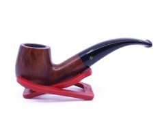 Şahin Sarı Yıldız Bent Billiard 9mm Filtreli Ebonit Saplı Pipo Mod L-10 247786
