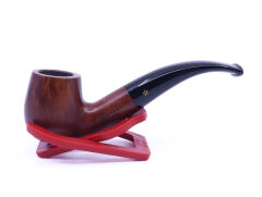 Şahin Sarı Yıldız Bent Billiard 9mm Filtreli Ebonit Saplı Pipo Mod L-10 247786