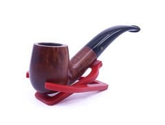 Şahin Sarı Yıldız Bent Billiard 9mm Filtreli Ebonit Saplı Pipo Mod L-10 247786