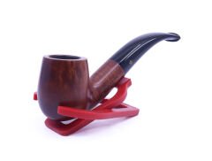 Şahin Sarı Yıldız Bent Billiard 9mm Filtreli Ebonit Saplı Pipo Mod L-10 247786