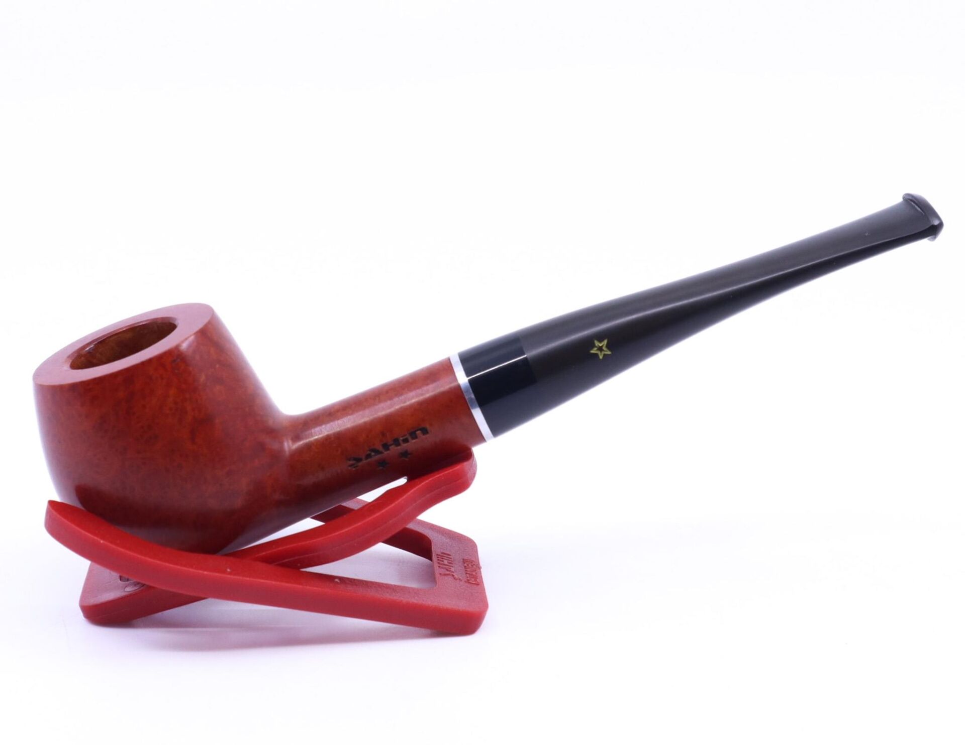 Şahin Pipo Sarı Yıldız-İki Yıldız 106 9mm Filtreli