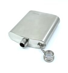 Honest Paslanmaz Çelik Cep Matarası Zincirli Kapak - 7 OZ