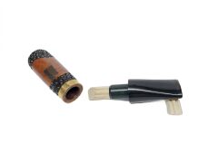 Pipsan Toscanello Backwoods Ağızlık İşlemeli Brier (Gül Kökü)