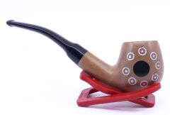 Dapper Gül Ağacı Gövde 9mm Filtreli Gemici Pipo