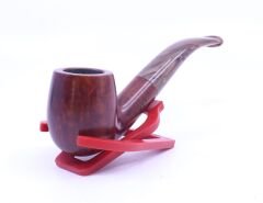 Şahin Sarı Yıldız Bent Billiard 9mm Filtreli Akrilik Saplı Pipo Mod L-10 247787