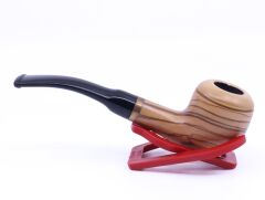 Dapper Zeytin Ağacı Gövde 9mm Filtreli Kırmadamak Pipo