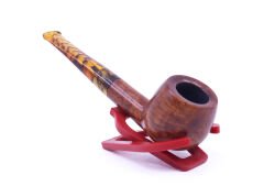 Şahin Sarı Yıldız Prince 9mm Filtreli Akrilik Saplı Pipo-Bari-2 247792
