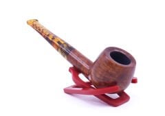 Şahin Sarı Yıldız Prince 9mm Filtreli Akrilik Saplı Pipo-Bari-2 247792