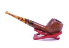 Şahin Sarı Yıldız Prince 9mm Filtreli Akrilik Saplı Pipo-Bari-2 247792