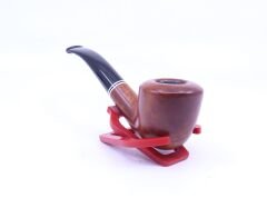 Şahin Sarı Yıldız Bent Dublin 9mm Filtreli Akrilik Saplı Pipo 237178-419 Model 2