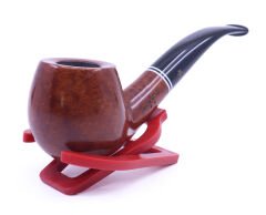 Şahin Sarı Yıldız Bent Apple 9mm Filtreli Akrilik Saplı Pipo 237139-320