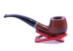 Şahin Sarı Yıldız Bent Apple 9mm Filtreli Akrilik Saplı Pipo 237139-320