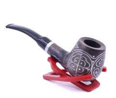 Dapper Pipo No1 Gül Ağacı 9 mm Filtre Pipo