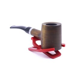 Pipsan No3 Özel Seri 9 mm Filtreli Poker Pipo / Yeşil