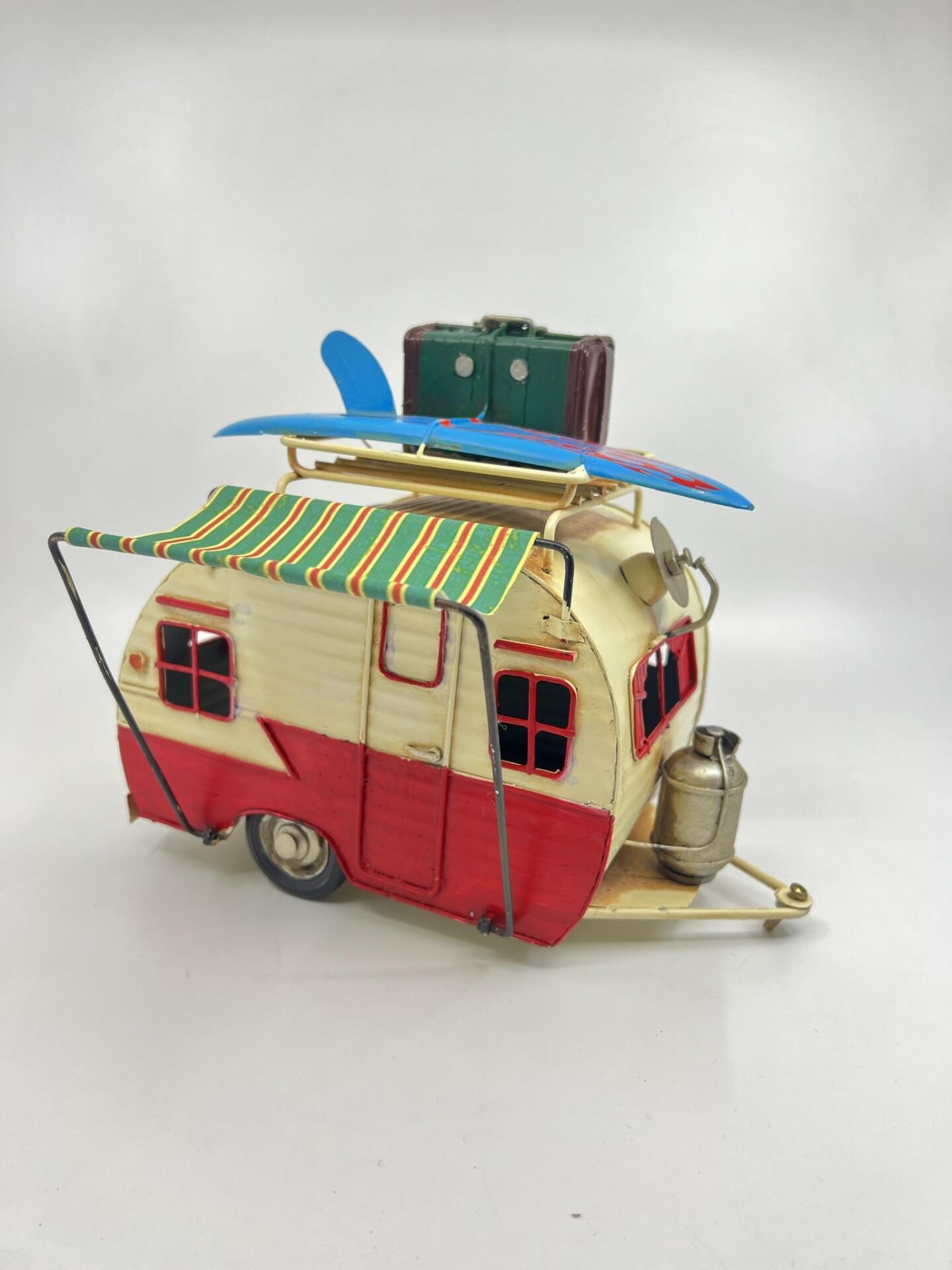 Dekoratif Metal Karavan Biblo