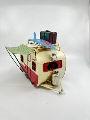 Dekoratif Metal Karavan Biblo