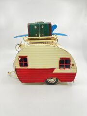 Dekoratif Metal Karavan Biblo