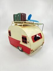 Dekoratif Metal Karavan Biblo