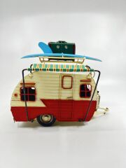 Dekoratif Metal Karavan Biblo