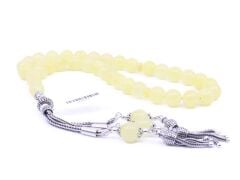 Gümüş İmameli Damla Kehribar Tesbih 931