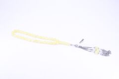 Gümüş İmameli Damla Kehribar Tesbih 931