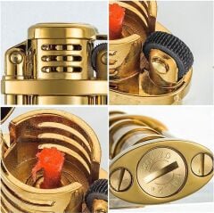 Silvio Monetti Gaz Lambası Dizayn Benzinli Çakmak