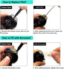 Silvio Monetti Vintage Benzinli Dekoratif Çakmak