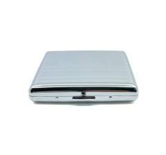 Metal Krom Renk Sigara Tabakası Model 2