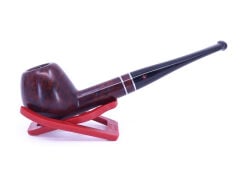 Şahin Kırmızı Yıldız Billiard 9mm Filtreli Ebonit Saplı Pipo 237060-103 Model 1