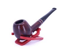 Şahin Kırmızı Yıldız Billiard 9mm Filtreli Ebonit Saplı Pipo 237060-103 Model 1