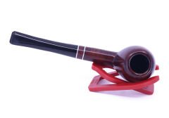Şahin Kırmızı Yıldız Billiard 9mm Filtreli Ebonit Saplı Pipo 237060-103 Model 1