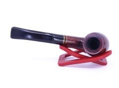 Şahin Kırmızı Yıldız Bent Apple 6mm Filtreli Ebonit Saplı Pipo 237101-113