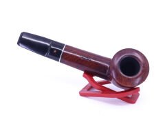 Şahin Kırmızı Yıldız  Dublin 6mm Filtreli Ebonit Saplı Pipo 237095-406