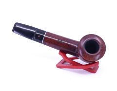 Şahin Kırmızı Yıldız  Dublin 6mm Filtreli Ebonit Saplı Pipo 237095-406