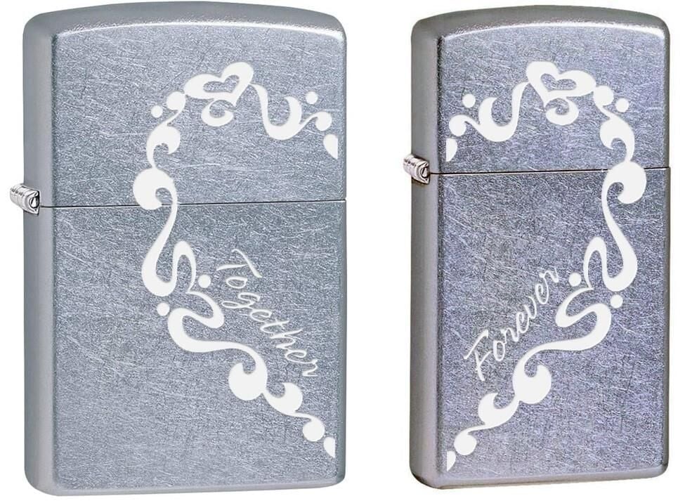 Zippo Together Forever Çakmak 2 Li