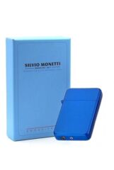 Silvio Monetti Küçük Boy Puro Çakmağı Mavi Renk