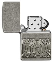 Zippo Antique Silver Çakmak