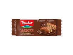 Loacker Gardena Chocolate - Çikolatalı Krema Dolgulu Sütlü Çikolata ile Kaplı Çıtır Gofret 38 g (3 ADET)