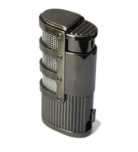 Silvio Monetti 3 Torch Puro Çakmağı Gunmetal