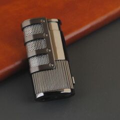 Silvio Monetti 3 Torch Puro Çakmağı Gunmetal