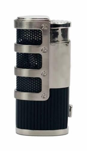 Silvio Monetti 3 Torch Puro Çakmağı Parlak Krom